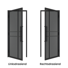 STALEN SCHARNIERDEUR ROOKGLAS | PRESTIGE